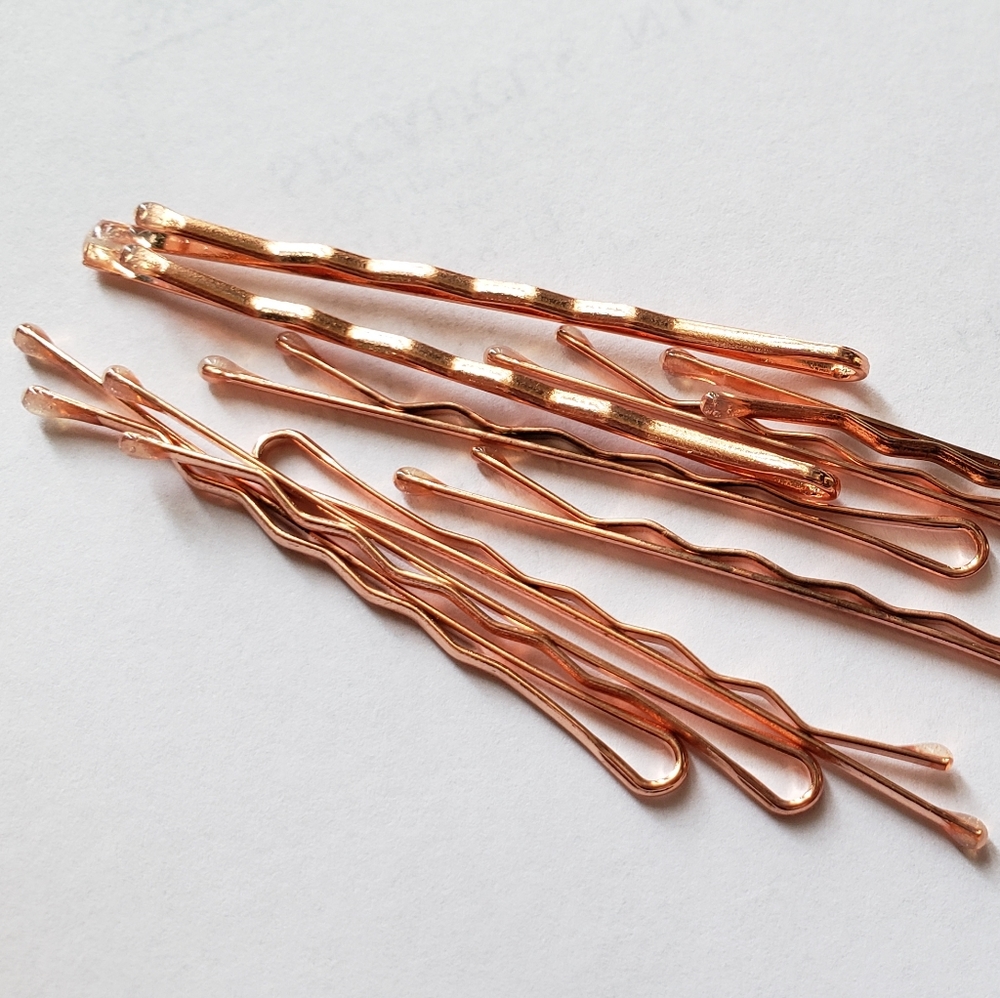 Rose Gold Bobby Pins
